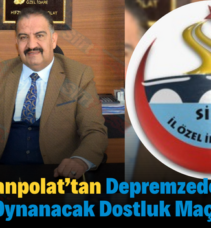 Başkan Canpolat’tan Depremzedeler Yararına Oynanacak Dostluk Maçına Davet