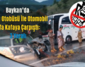 Baykan’da Yolcu Otobüsü İle Otomobil Kafa Kafaya Çarpıştı:  3 Yaralı