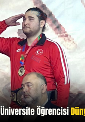İşitme Engelli Siirt Üniversite Öğrencisi Dünya Şampiyonu Oldu