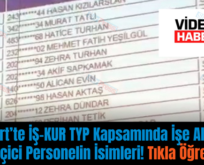İşte Siirt’te İŞ-KUR TYP Kapsamında İşe Alınacak 220 Geçici Personelin İsimleri! Tıkla Öğren…
