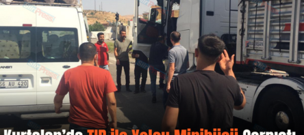 Kurtalan’da TIR ile Yolcu Minibüsü Çarpıştı