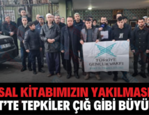 KUTSAL KİTABIMIZIN YAKILMASINA SİİRT’TE TEPKİLER ÇIĞ GİBİ BÜYÜYOR