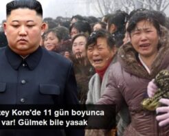 Kuzey Kore’de 11 Gün Boyunca Yas Var! Gülmek Bile Yasak