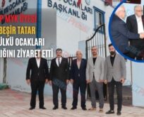 MHP MYK Üyesi M.Beşir Tatar Siirt Ülkü Ocakları Başkanlığını Ziyaret Etti