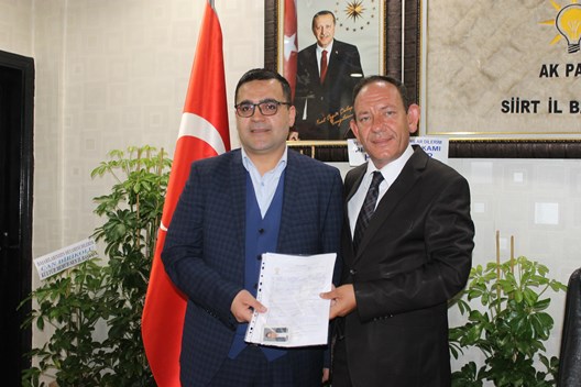 SİİRT’TE GÖRME ENGELLİ VATANDAŞ ADAYLIĞINI AÇIKLADI