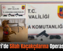 Pervari’de Silah Kaçakçılarına Operasyon!..