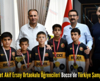 Siirt Mehmet Akif Ersoy Ortaokulu Öğrencileri Bocce’de Türkiye Şampiyonu Oldu