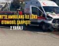 Siirt’te Ambulans İle Lüks Otomobil Çarpıştı: 2 Yaralı