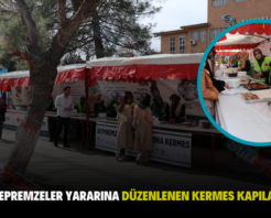 SİİRT’TE DEPREMZELER YARARINA DÜZENLENEN KERMES KAPILARINI AÇTI
