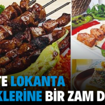 Siirt’te Lokanta Yemeklerine Bir Zam Daha!…