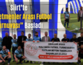 Siirt’te “Öğretmenler Arası Futbol Turnuvası” Başladı