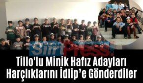 Tillolu Minik Hafız Adayları Harçlıklarını İdlip’e Gönderdiler