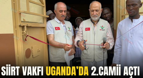Siirt Vakfı Uganda’da 2.Camii Açtı