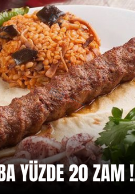 Siirt’te Kebaba Yüzde 20 Zam!.. 120 TL Oldu