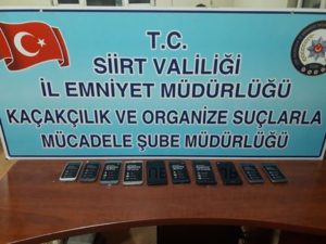 Siirt Emniyet Müdürlüğünce “Kaçakçılık Suçlarının Önlenmesine” yönelik düzenlenen operasyonda, gümrük