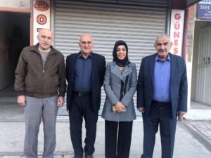 Siirt’te yaşları 70 ila 80 arasında değişen çalışan yaşılar, Cumhurbaşkanı
