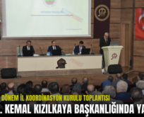 2023 YILI 3. DÖNEM İL KOORDİNASYON KURULU TOPLANTISI VALİ DR. KEMAL KIZILKAYA BAŞKANLIĞINDA YAPILDI