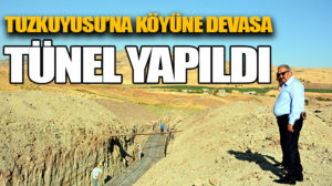 Kış aylarında su altında kalan ve ulaşımı olumsuz etkilenen Merkeze