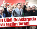 SİİRT ÜLKÜ OCAKLARINDA DEVİR TESLİM TÖRENİ