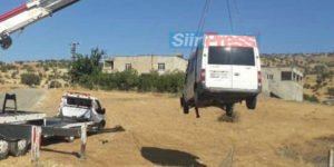 ŞİRVAN’DA TRAFİK KAZASI: 2 YARALI