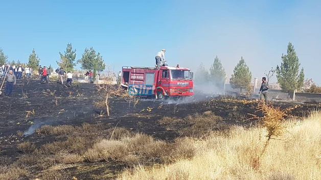 BAYKAN’DA MEZARLIK KÜLE DÖNDÜ