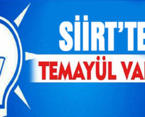 SİİRT AK PARTİ’DE YENİ İL BAŞKAN İÇİN TEMAYÜL BAŞLIYOR