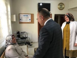 Siirt’in çalışkan Valisi Ali Fuat Atik, il merkezindeki bazı okul