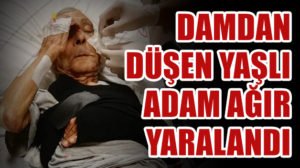 Siirt’in Barış Mahallesi’nde bulunan 2 katlı evinin damından düşen 75