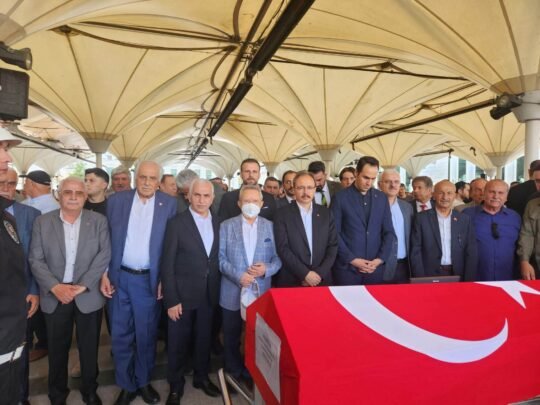 Siirt Valisi Dr. Kemal Kızılkaya'nın babası Mehmet Kamil Kızılkaya, Ankara'da