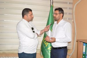 Hür Dava Partisi (HÜDA-PAR) Siirt İl Başkanı Abdulhakim Tekin, parti