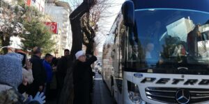 SİİRTLİ UMRECİLER DUALARLA UĞURLANDI