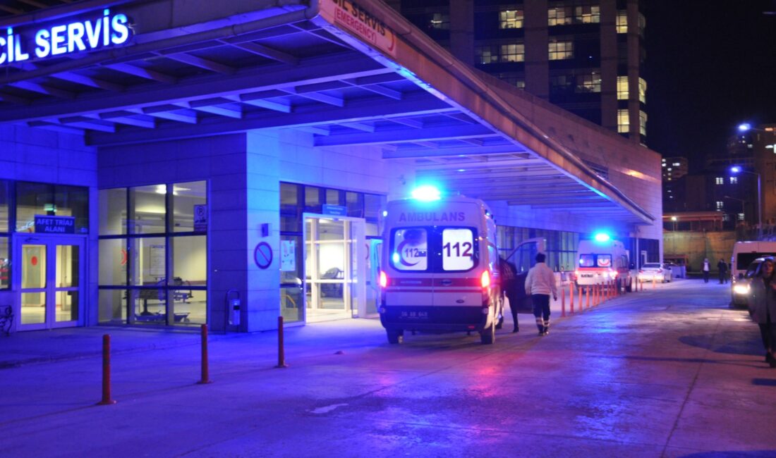 Siirt'in Eruh ilçesine bağlı Ballıkavak köyünde meydana gelen trafik kazasında