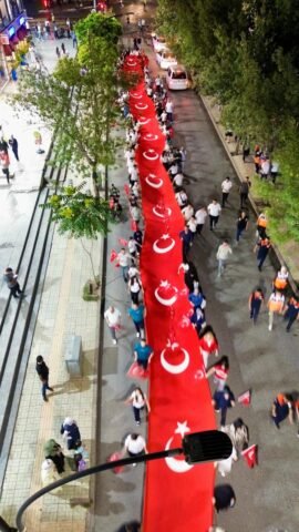Siirt'te, 15 Temmuz Demokrasi ve Millî Birlik Günü'nün 10. yıl