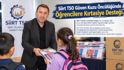 Siirt Ticaret ve Sanayi Odası, her yıl olduğu gibi bu