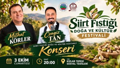 Siirt’in önemli tarımsal değerlerinden Siirt fıstığının tanıtılması, üretimin geliştirilmesi ve