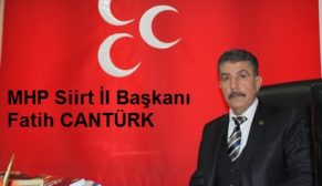 CANTÜRK,” DEVLET BAHÇELİ’NİN YANINDA BULUNACAĞIZ”