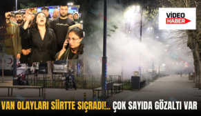 VAN OLAYLARI SİİRTTE SIÇRADI!.. ÇOK SAYIDA GÖZALTI VAR