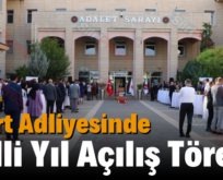 Siirt Adliyesinde Adli Yıl Açılış Töreni