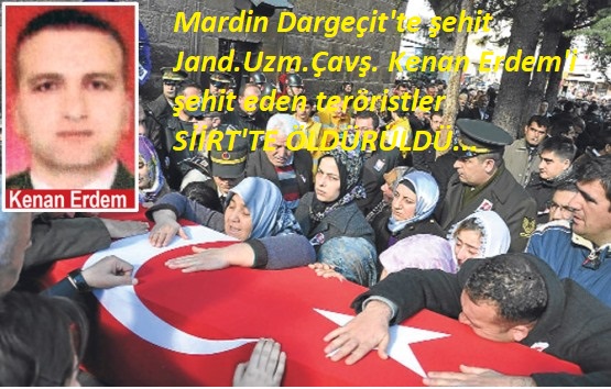 SİİRT’TE ÖLDÜRÜLEN TERÖRİSTİN ÜZERİNDEN ÇIKAN SİLAH O SUİKASTTA KULLANILMIŞ…