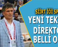 SİİRTSPOR’UN YENİ TEKNİK DİREKTÖRÜ BELLİ OLDU!