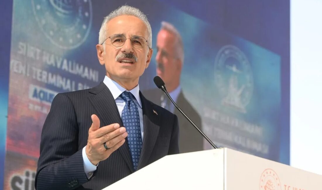 Ulaştırma ve Altyapı Bakanı Abdulkadir Uraloğlu, Siirt’te hayata geçirilen ulaşım
