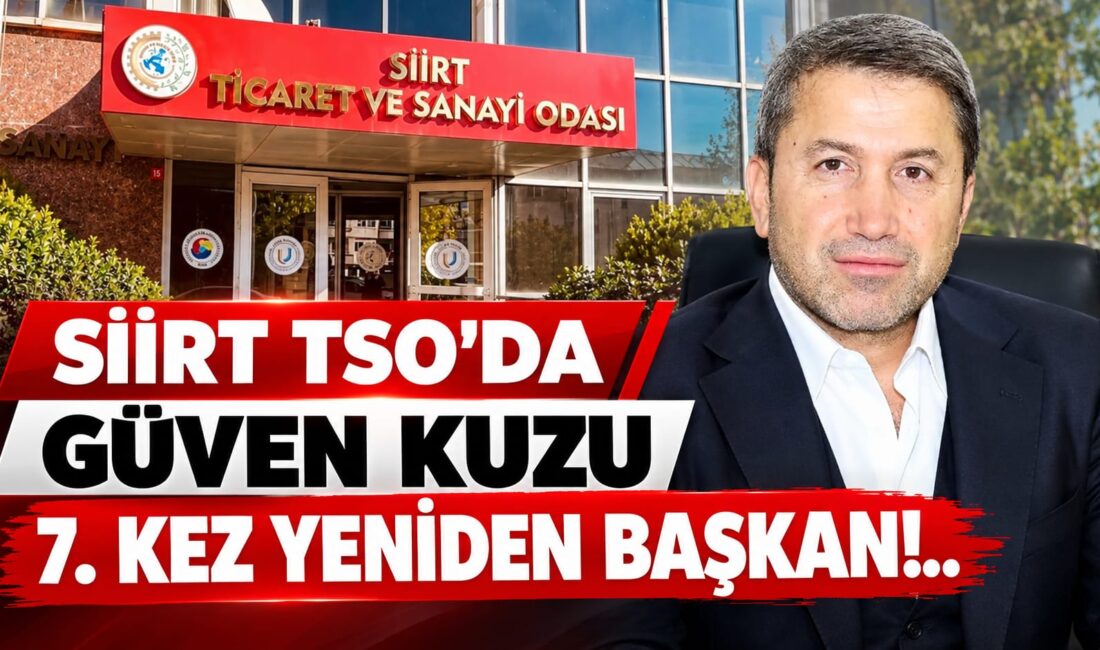 Siirt Ticaret ve Sanayi Odası (STSO) Başkanlığı seçiminde mevcut başkan