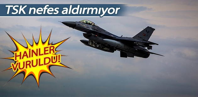 SİİRT’TE PKK’YA HAVA HAREKÂTI: 3 TERÖRİST ÖLDÜRÜLDÜ