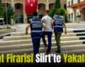 Ahlat Firarisi Siirt’te Yakalandı