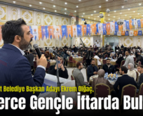 AK Parti Siirt Belediye Başkan Adayı Ekrem Olğaç, Yüzlerce Gençle İftarda Buluştu