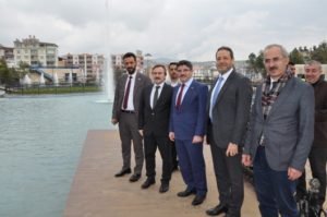 AK Parti Genel Başkan Danışmanı Prof.Dr. Yasin Aktay, beraberindeki Siirt