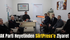 AK Parti Heyetinden SiirtPress’e Ziyaret