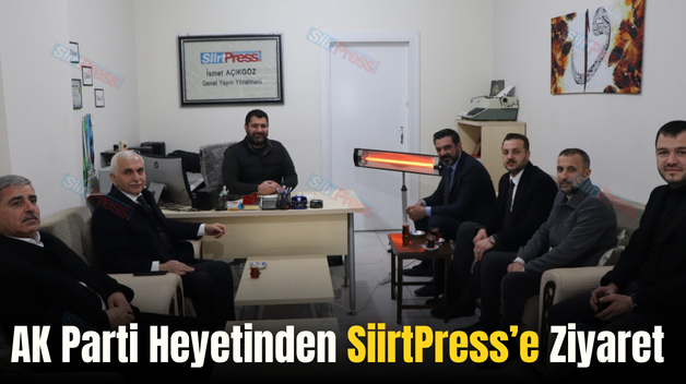 AK Parti Heyetinden SiirtPress’e Ziyaret