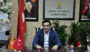 AK PARTİ MERKEZ İLÇE BAŞKANI EKREM OLGAÇ KURBAN BAYRAMI MESAJI YAYINLADI