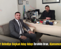 AK Parti Siirt Belediye Başkan Aday Adayı İbrahim Oran, Ajansımızı Ziyaret Etti